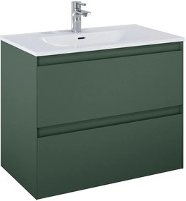 Elita Split szekrény 80x45.8x63.5 cm Függesztett, mosdó alatti zöld 169000
