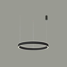 ITALUX 5902854537983 BRASCO Modern Led Függesztett Lámpa Fehér, Fekete LED IP20