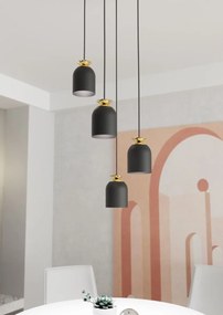Emibig modern függeszték target fekete emi1400/4prem