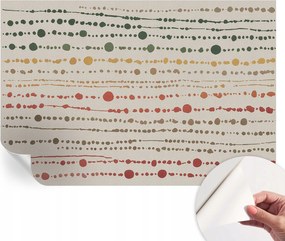 Fotótapéta Fali tapéta Hálószobába és Nappaliba Színes pöttyök 104x70 cm