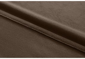 Barna sötétítő függöny VELVET 140x270 cm Felfüggesztés: Hullámos sínszalag