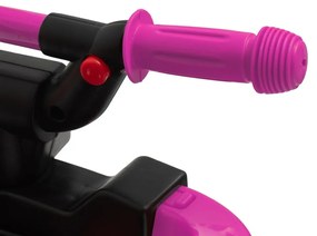 Baby Mix Mega Prime EVA futóbicikli vezetőrúddal, rózsaszín