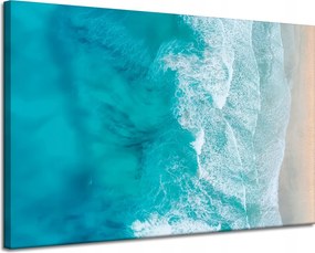 Vászonkép Hullámok Víz Nyugalom Óceán 120x80 cm Ideális ajándék