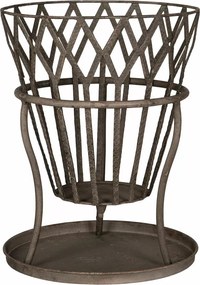 Kerti Tűzrakóhely Háromlábú túra grill nagy kerti tűzrakóhely