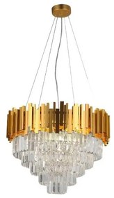 Brilagi - Kábelre függesztett PLAZA csillár 9xE14/40W/230V, átmérő 60 cm