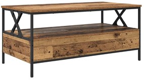 Dohányzóasztal with Drawer Régi fa 100 x 51 x 45 cm Faanyag