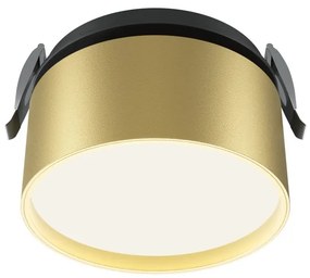 DL024-12W-DTW-BMG Onda Alumínium Süllyesztett Lámpa Fekete Színű LED 12 W 2200-4000 Kelvin 620 Lumen IP20