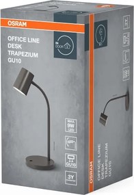 Osram - Asztali lámpa DESK LINE 1xGU10/9W/230V szürke