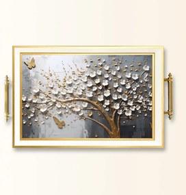 Üveg tálca, 38×24 cm – TPB9889