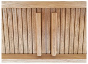 Dohányzóasztal tölgyfa dekorral 58x107.5 cm Rove – Woodman