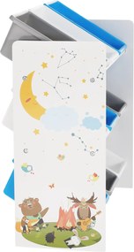 Rendszerező/Polcállvány játékokra, többszínű/mintás, DARLING TYP 3