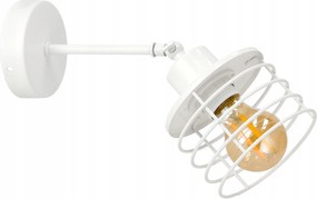 Led fali lámpa Mennyezeti Rugós Fehér