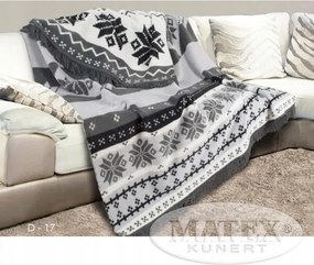 Moreno pamut takaró, rojtokkal, 150x200-as méret