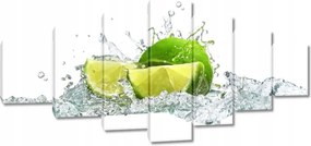 Vászonkép 210x100 Lime Fresh