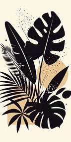 Poszter 50x100cm Trópusi paradicsom