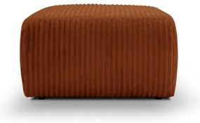 Puff FRIDA 82x75 cm, barna