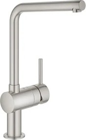 Grohe Minta mosogató csaptelep forgó karral supersteel 31375dc0 G31375DC0
