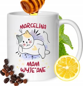 Bögre Marcelina Barátnőknek Ajándék Nyomtatott Fehér 330ml