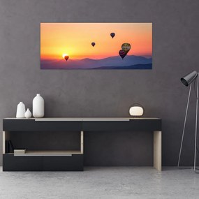 Hőlégballon képe (120x50 cm)