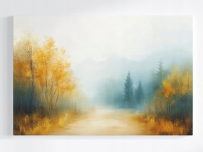 Vászonkép Canvas Tájkép Ősz Út Ösvény 120x80