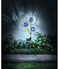 Globo 33599P - LED Napelemes lámpa SOLAR 3xLED/0,06W/3V 5000K IP44 lila