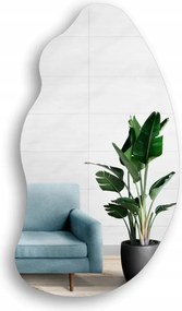 Topaz organikus tükör szabálytalan forma 60X105 dekoratív