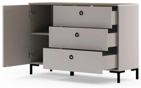 Komód Demandaron 1 (taupe + silverjack tölgy) . 1116798
