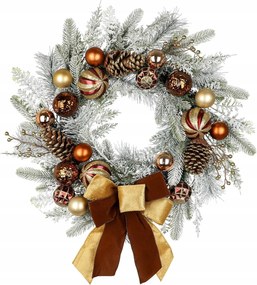 Koszorú Karácsonyi koszorú Karácsonyi dekoráció Ajtódísz Karácsony