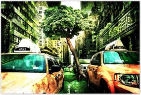 Poszterek 120x80 Zöld New York