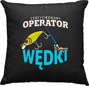 Horgászbot kezelő párna mém horgászat fekete