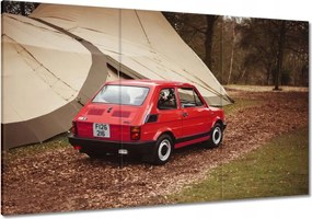 Képek 120x80 Piros kisautó Fiat 126p