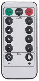 2 db karácsonyi kék csillagfény 140 db LED 17 cm