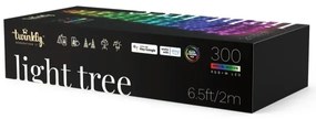 Twinkly TWP300SPP-BEU RGBW LED kültéri karácsonyfa 300 LED, 2m, IP44, Wi-Fi