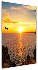 Üvegkép nyomtatás Sunset tengeren osv-90070654