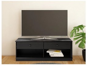 Sötétbarna borovi fenyő TV-állvány 137x47 cm Anita – Støraa