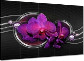 Vászonkép 100x70 Lila leander