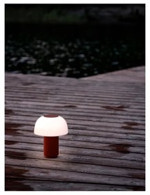 Narancssárga alumínium LED dimmelhető asztali lámpa (magasság 22 cm) Harvest – Zone