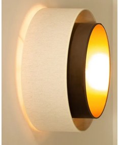 Mennyezeti lámpa NATIA 1xE27/60W/230V fehér/barna