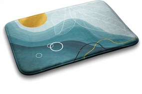 Fürdőszobaszőnyeg Geometrikus Absztrakt 90x60 cm