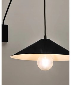 Fekete fali lámpa ø 35 cm Kally – Kave Home