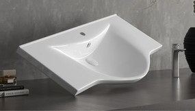 Sanovit ALBATROS - porcelán mosdókagyló - 75 x 46,7 cm