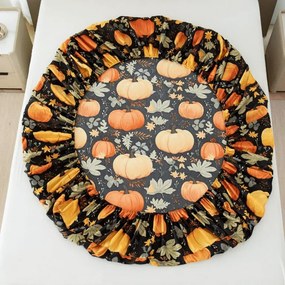 Mikroszálas lepedő ORANGE PUMPKINS színes 90x200 cm