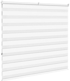 zebrafüggönnyel fehér szövetszélesség 150,9 cm poliészter