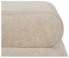 Bézs buklé puff – Ixia