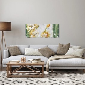Kép - virágzó kaktuszok, vintage (120x50 cm)