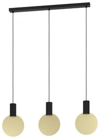 Eglo 900402 - LED Csillár zsinóron SARONA 3xGU10/4,5W/230V 3000K