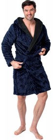 Jordan Navy Black men fürdőköpeny L