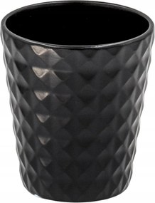 Kerámia kaspóvédő Borneo fekete magasság 14,5 cm