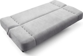 Wersalka Rozkładana PIANO Szara Sztruksowa