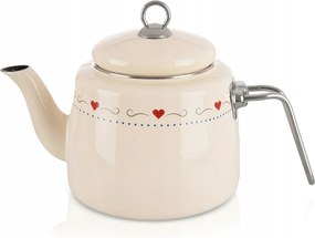 Zománcozott vízforraló kancsó teáskanna Orion 1,6L